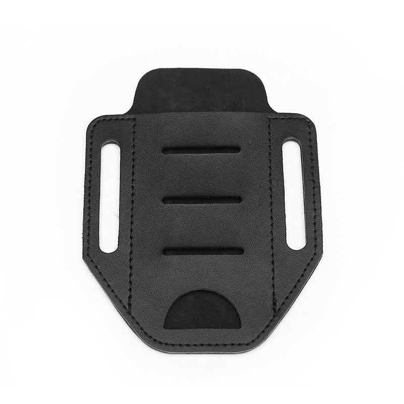 EDC Tactical Multi-tool Holster Leather Belt Bag - Black - image 1