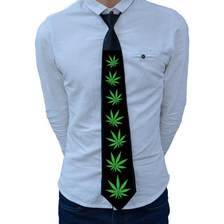 Party Voice Control Light Up Glow In Dark LED Necktie - Style #7 - image 10