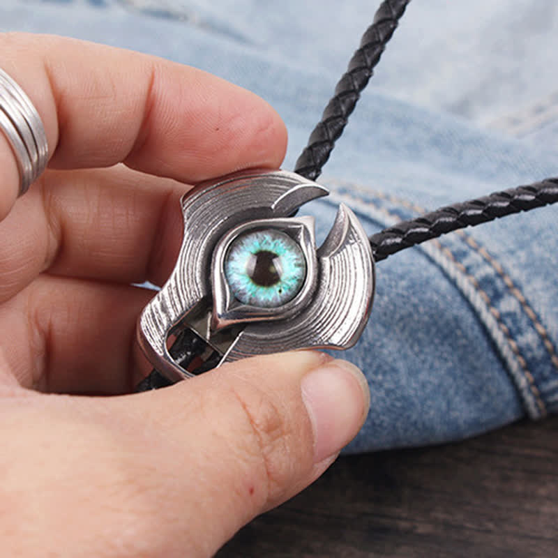 Personality Western Evil Eye Bolo Tie - image 5