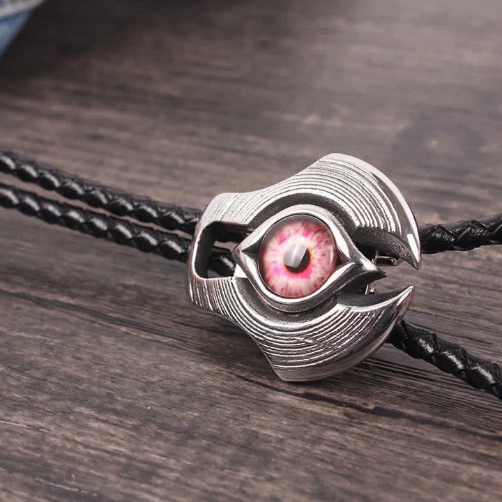 Personality Western Evil Eye Bolo Tie - Pink - image 8