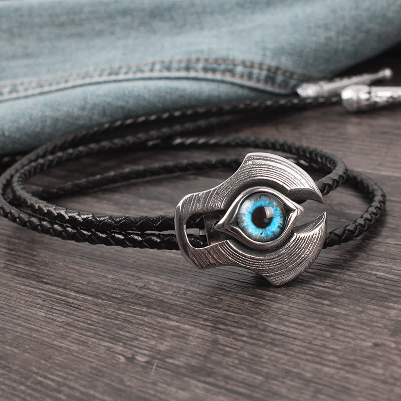Personality Western Evil Eye Bolo Tie - image 3