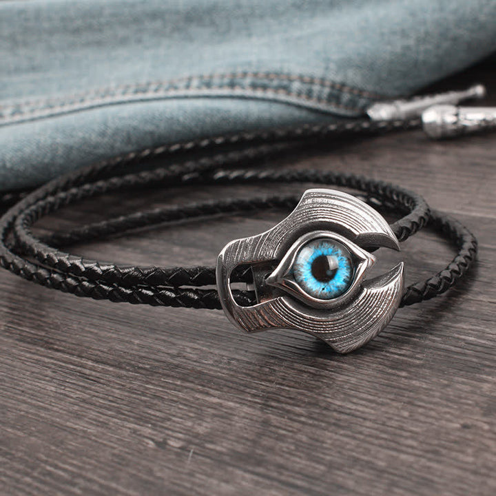 Personality Western Evil Eye Bolo Tie - image 3