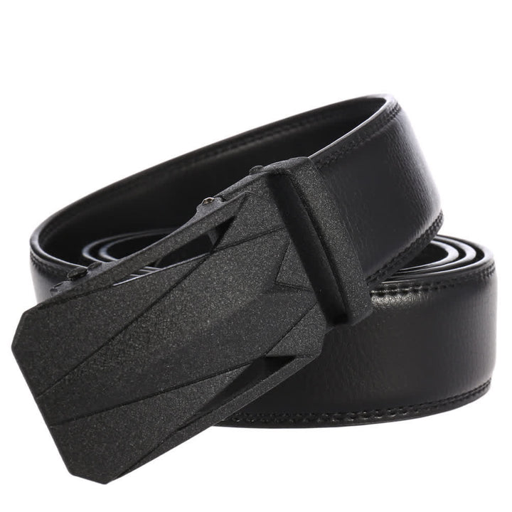 Men's Formal Daily Outdoor Automatic Buckle Leather Belt - image 8