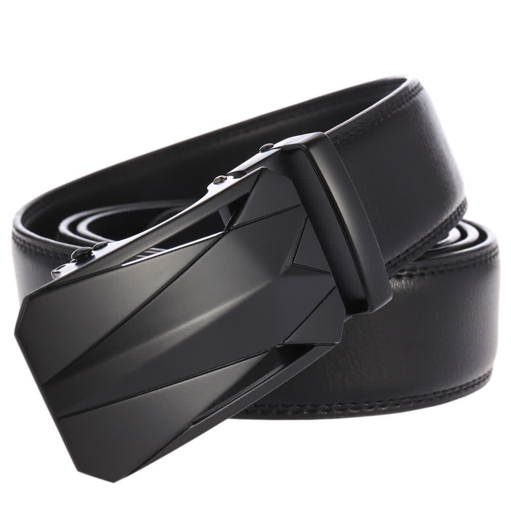 Men's Formal Daily Outdoor Automatic Buckle Leather Belt - image 13