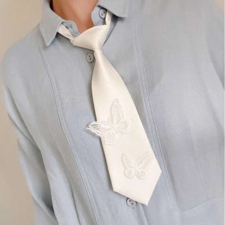 Men's Pre-Tied Leisure Style Butterfly Small Necktie - image 8