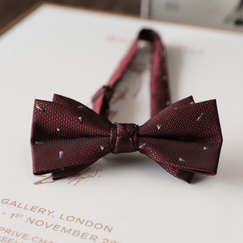 Men's Vintage Floral Pattern Wedding Suit Bow Tie - Style #20 - image 22