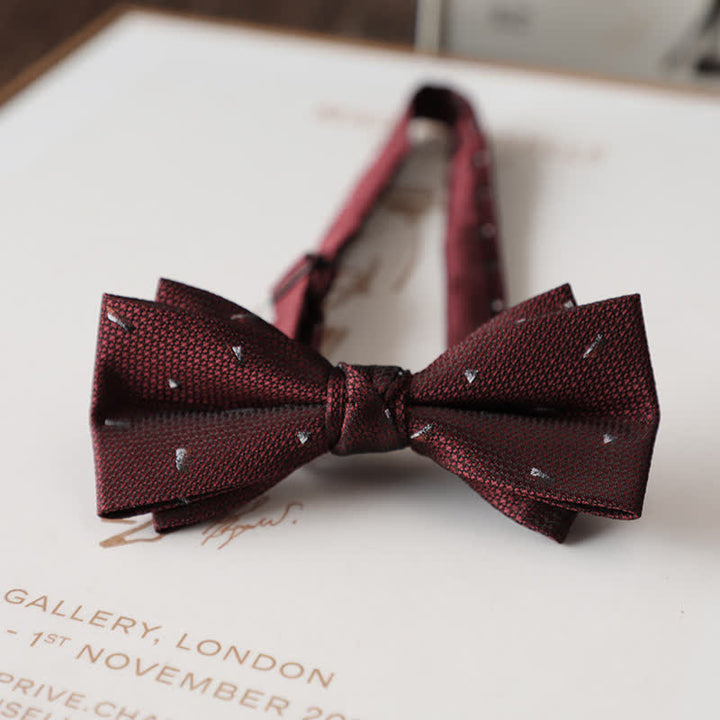 Men's Vintage Floral Pattern Wedding Suit Bow Tie - Style #20 - image 22