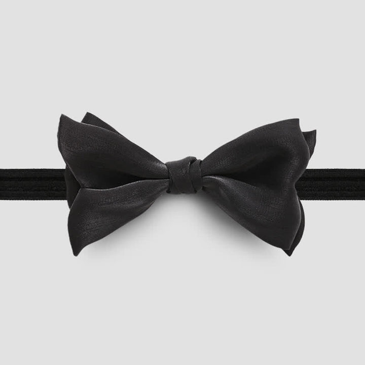 Men's Shining Fish Tail Shape Wedding Suit Bow Tie - image 12