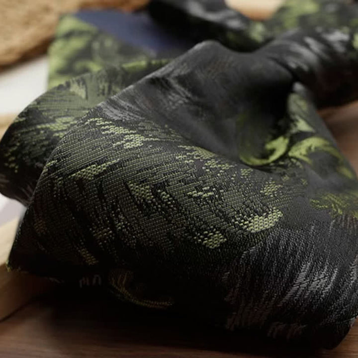 Men's Vintage Floral Printed Casual Wide Necktie - image 3