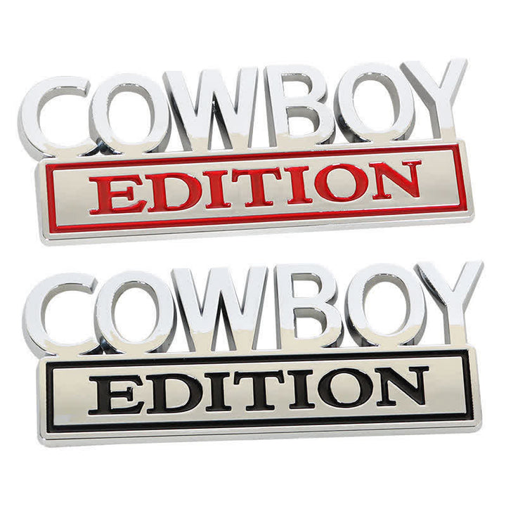 COWBOY EDITION ABS Sticker Emblem Car Badge - image 7