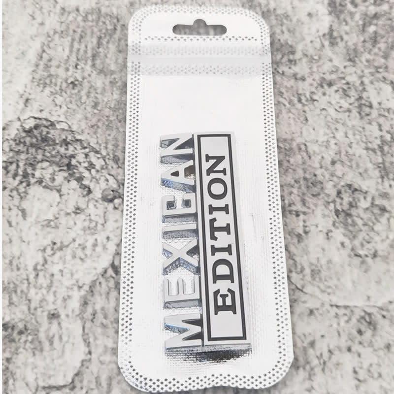 MEXICAN EDITION Metal Sticker Car Badge - image 2