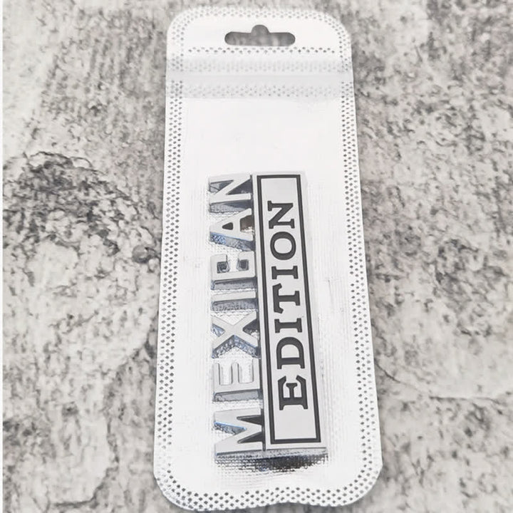 MEXICAN EDITION Metal Sticker Car Badge - image 2