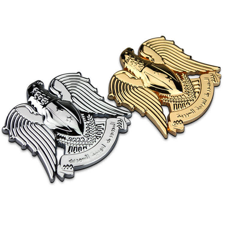 Eagle Totem Falcon Metal Sticker Car Badge - image 7