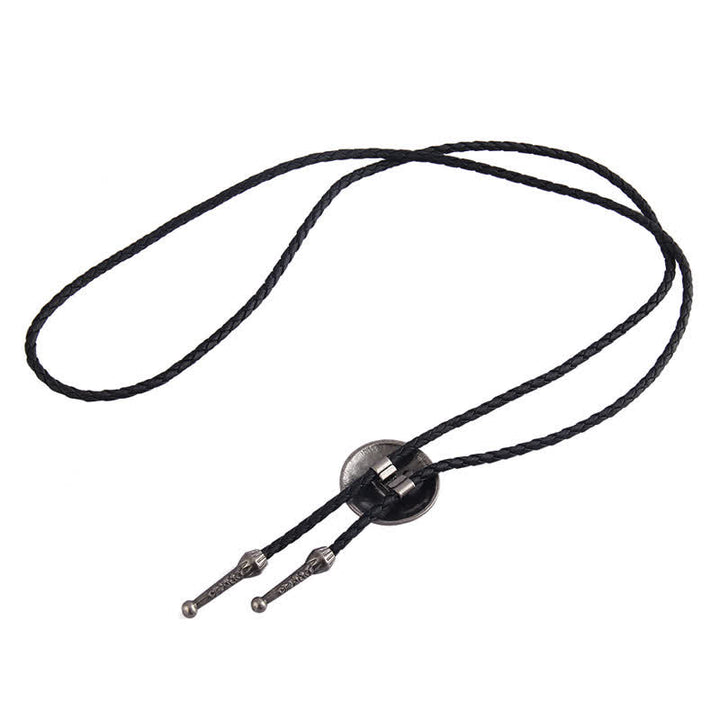 Western Deer Head Cowboy Rodeo Bolo Tie - image 8