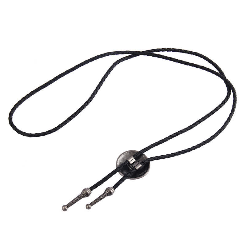Western Deer Head Cowboy Rodeo Bolo Tie - image 8