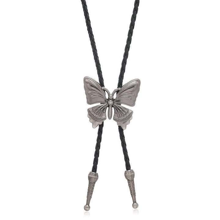 Charming Dance Butterfly Braided Bolo Tie - image 7