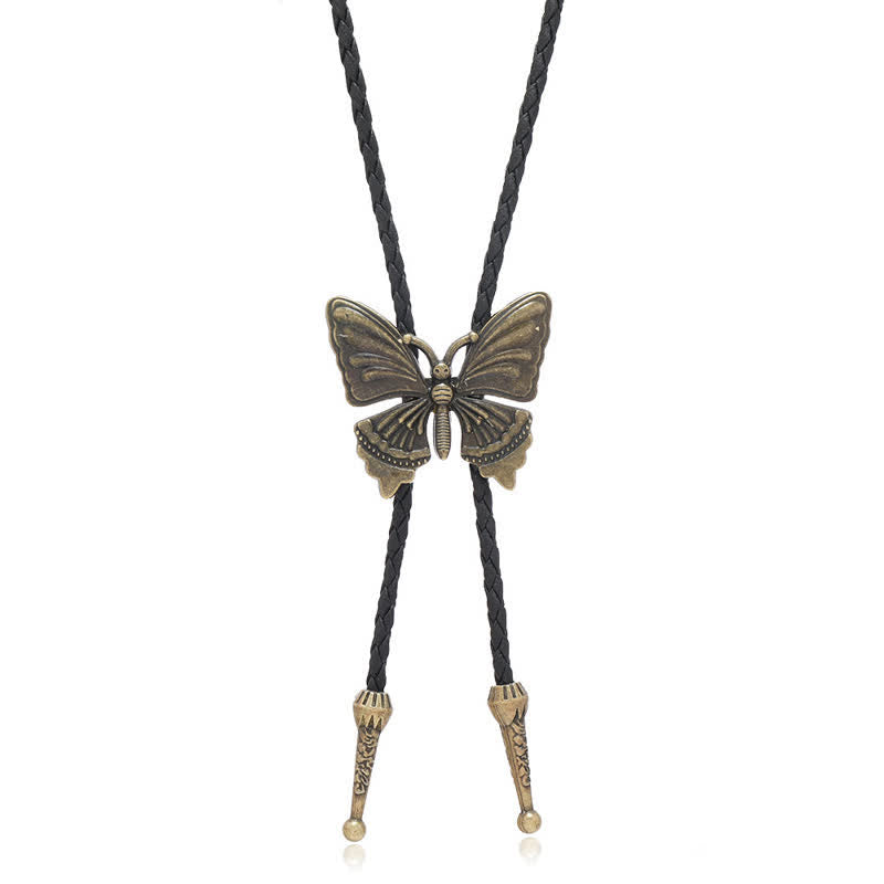 Charming Dance Butterfly Braided Bolo Tie - image 4