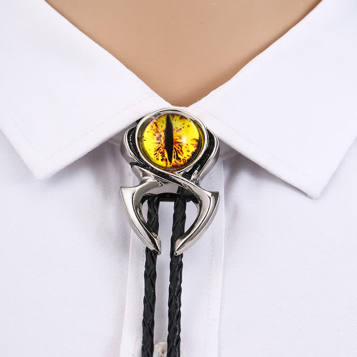 Unique Spider Shape Devil Eye Bolo Tie - image 7
