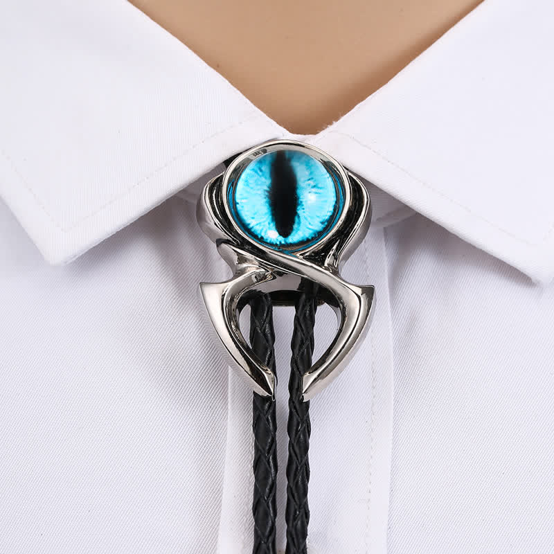 Unique Spider Shape Devil Eye Bolo Tie - image 1
