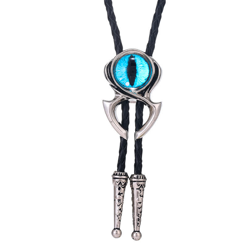 Unique Spider Shape Devil Eye Bolo Tie - image 3