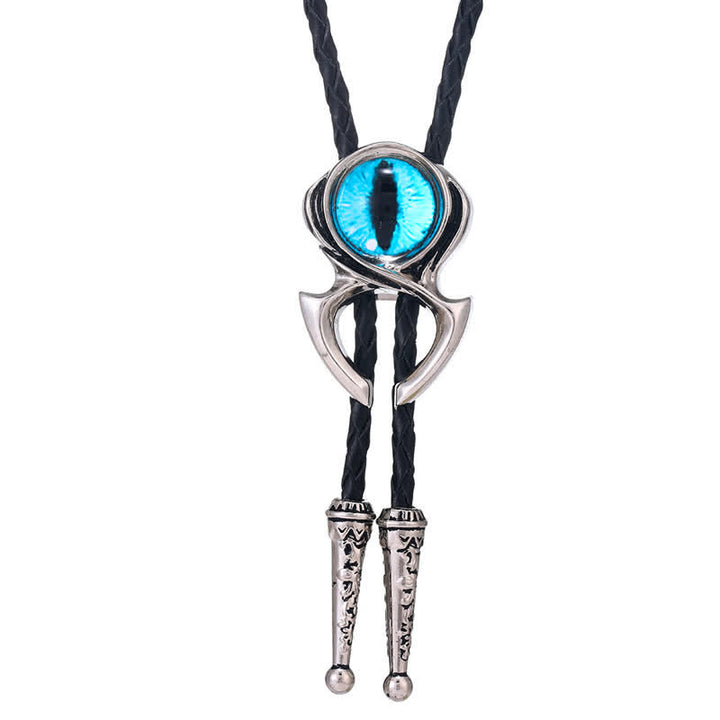 Unique Spider Shape Devil Eye Bolo Tie - image 3