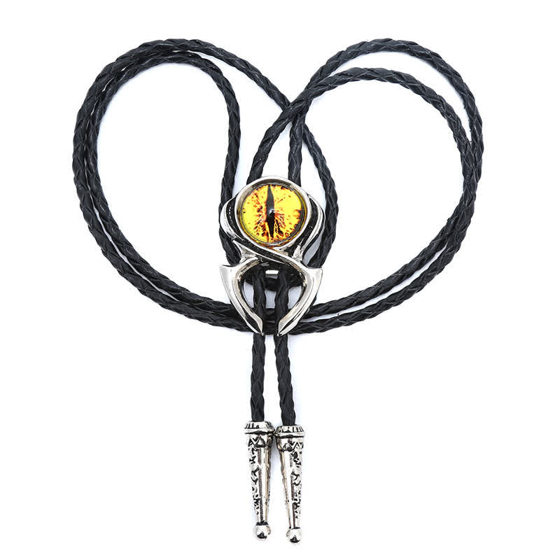 Unique Spider Shape Devil Eye Bolo Tie - image 9