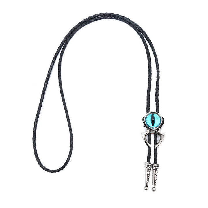Unique Spider Shape Devil Eye Bolo Tie - image 5