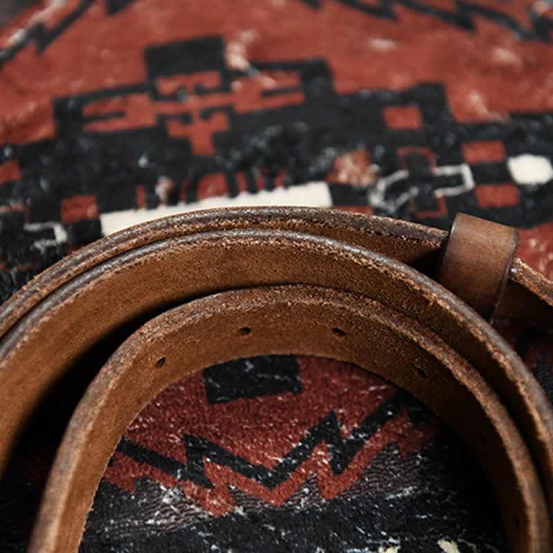 Men's Punk Trendy Cool Octopus Buckle Leather Belt - image 6