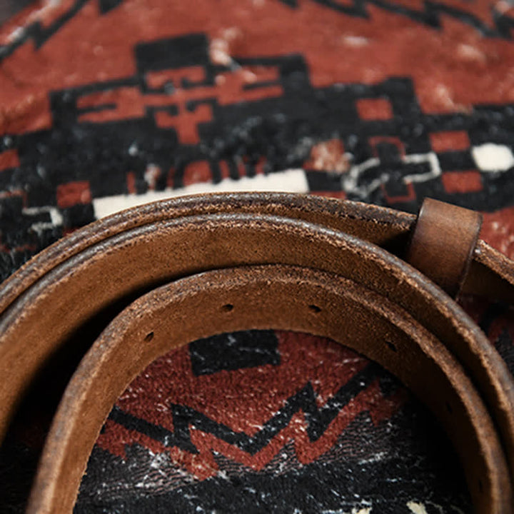 Men's Punk Trendy Cool Octopus Buckle Leather Belt - image 6