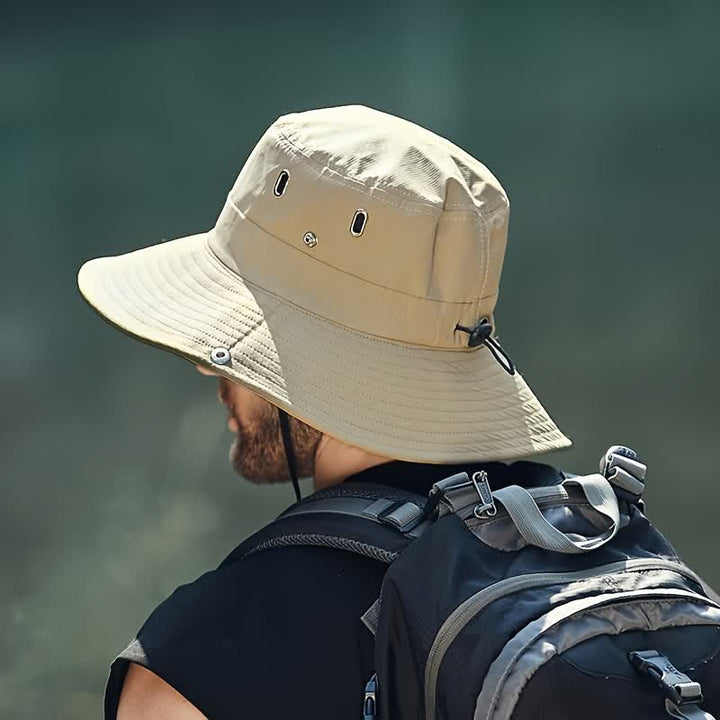 Men's Sunshade Big Brim Mountaineering Bucket Hat - image 10