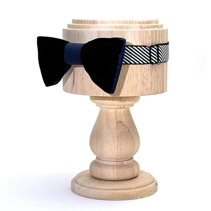 Men's Luxurious Double Layers Velvet Bow Tie - image 2