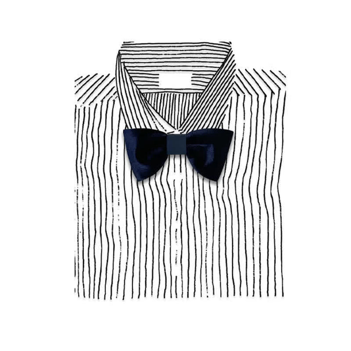 Men's Luxurious Double Layers Velvet Bow Tie - image 3