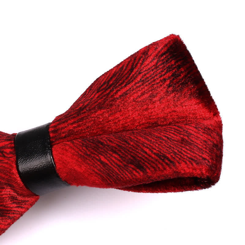 Men's Chic Luxury Velvet Banquet Suit Bow Tie - image 6