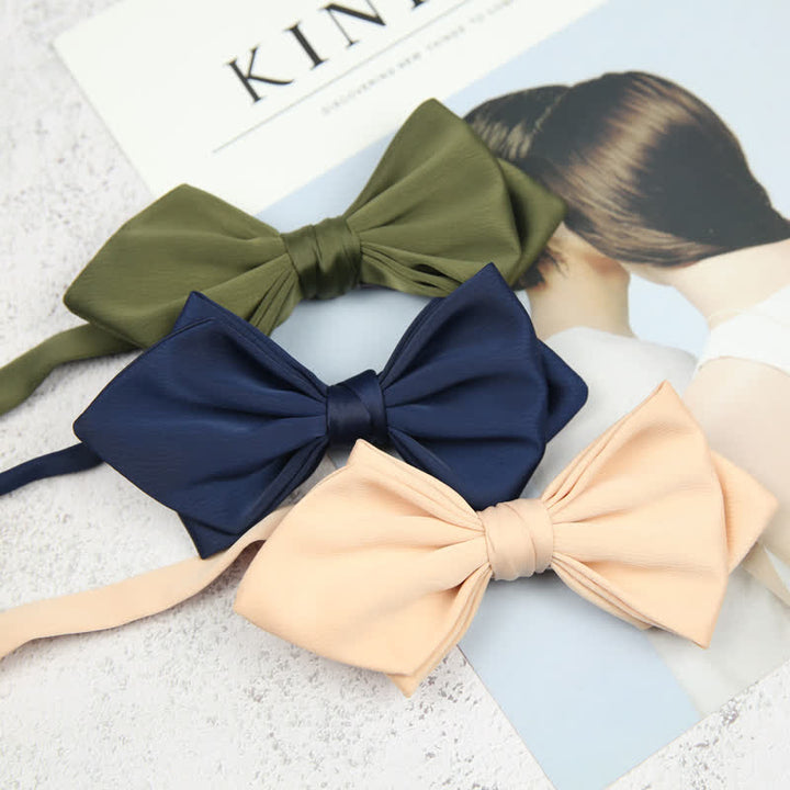 Men's Wedding Special Pointed Shape Bow Tie - image 7