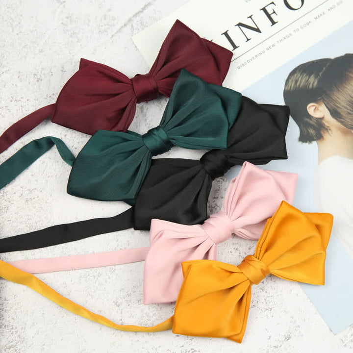 Men's Wedding Special Pointed Shape Bow Tie - image 1