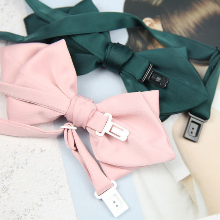 Men's Wedding Special Pointed Shape Bow Tie - image 6