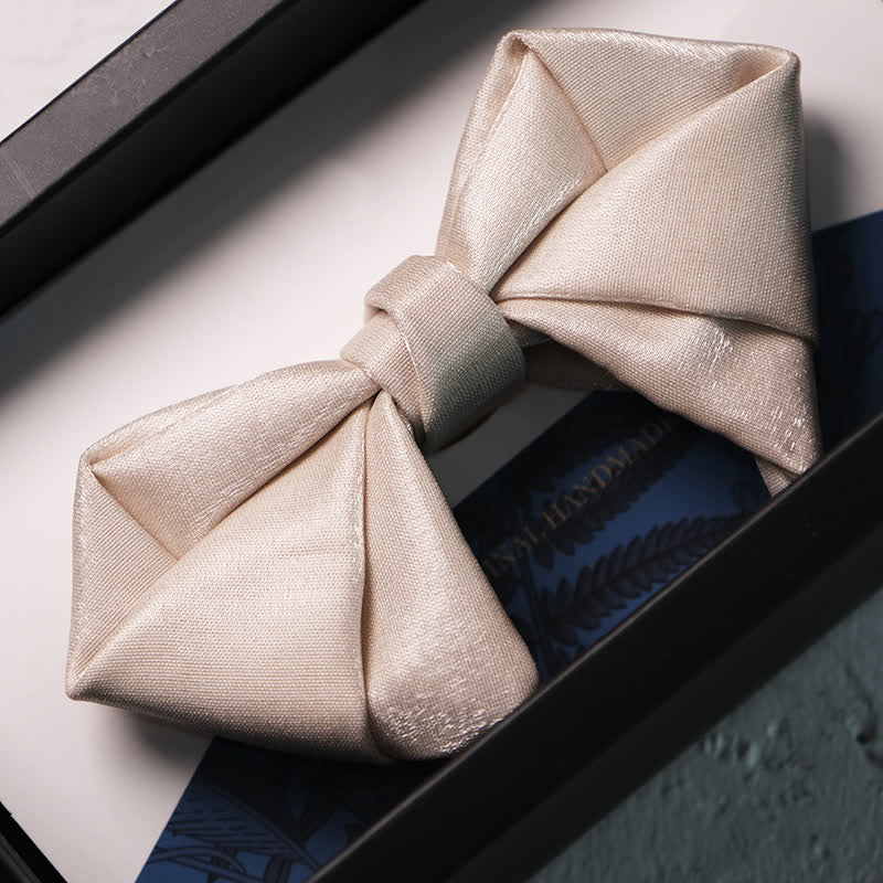 Men's Timeless Folded Diamond Shaped Bow Tie - image 2
