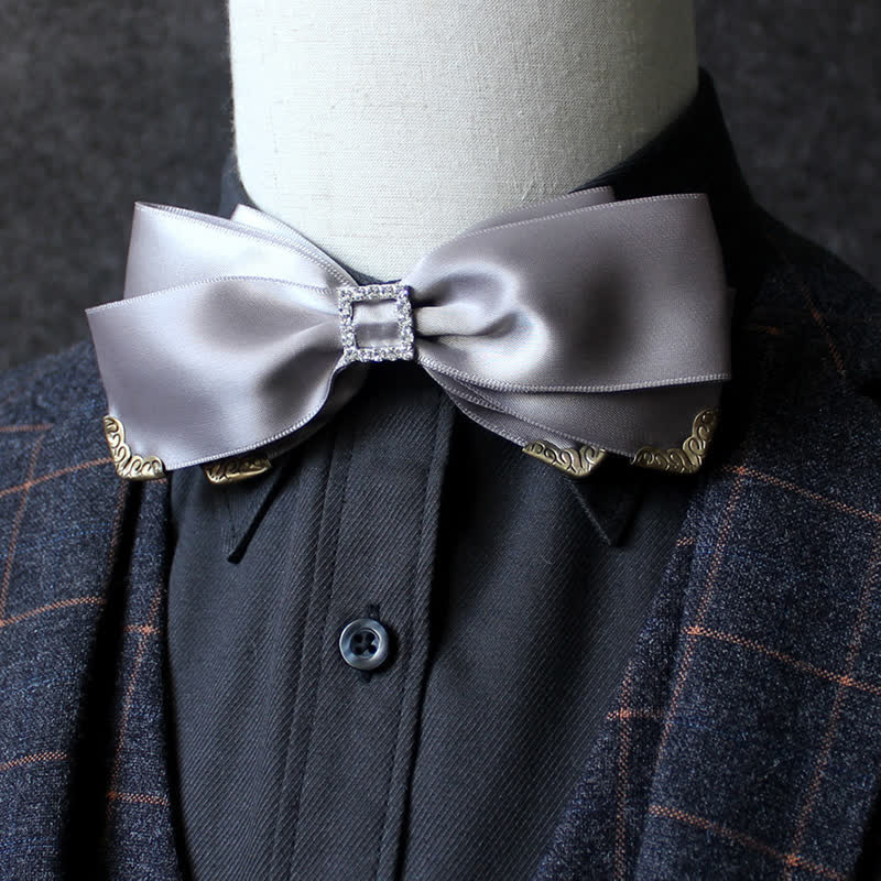 Men's Noble Classical Triple Layered Marriage Bow Tie - image 0