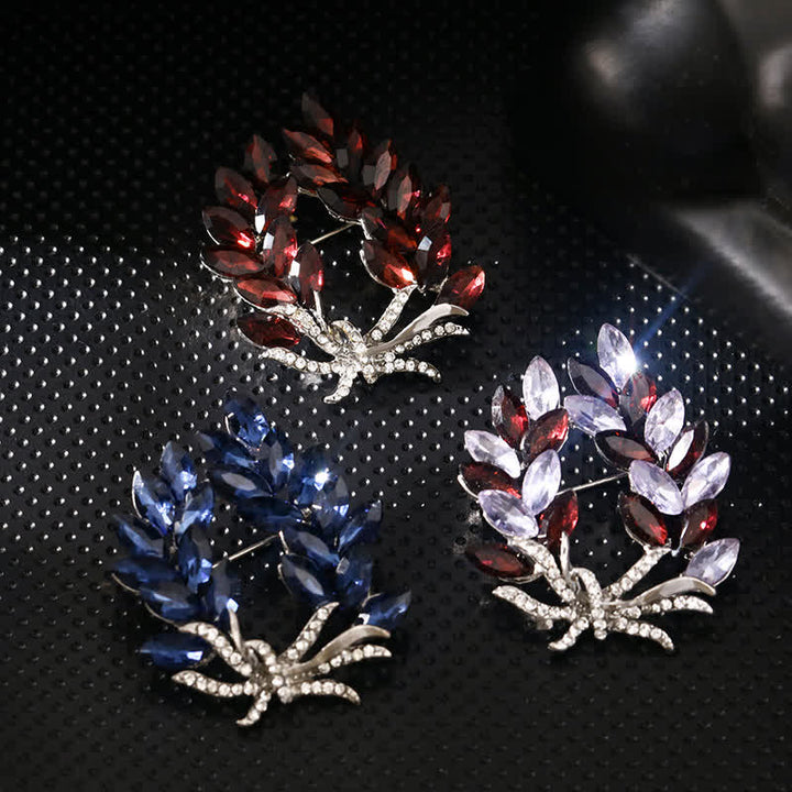 Women's Luxury Wheat Ear Bouquet Brooch - image 4