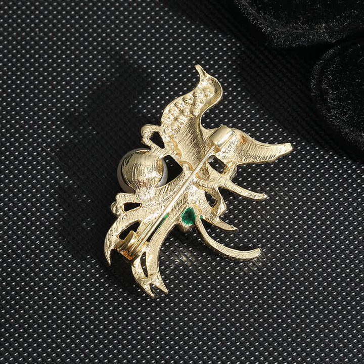 Women's Colourful Flying Phoenix Bird Brooch - image 2