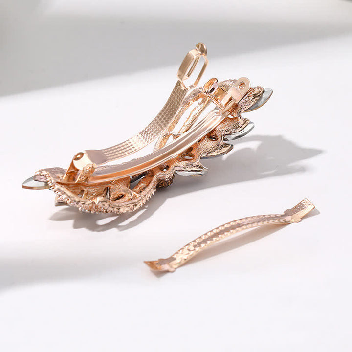 Women's Stunning Rhinestone Bow Knot Hair Clip - image 4