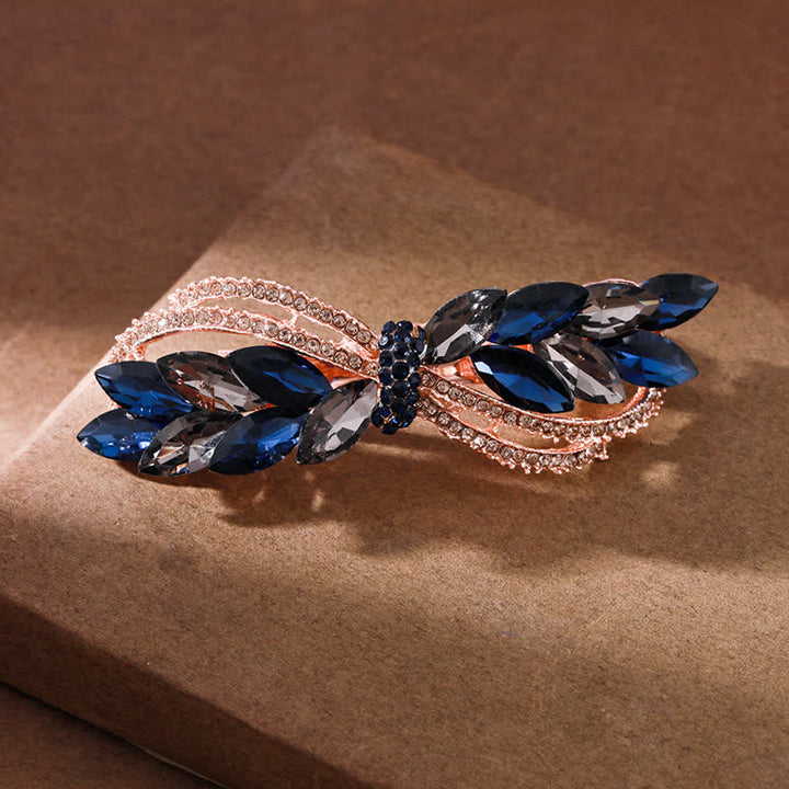 Women's Stunning Rhinestone Bow Knot Hair Clip - image 7