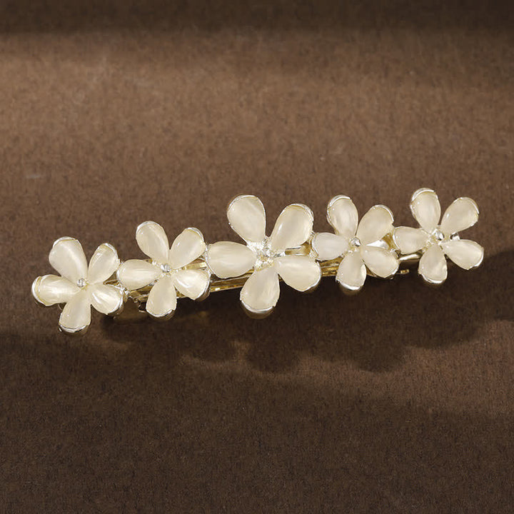 Women's Fairy Butterfly Flower Opals Hair Clip - Flower - image 6