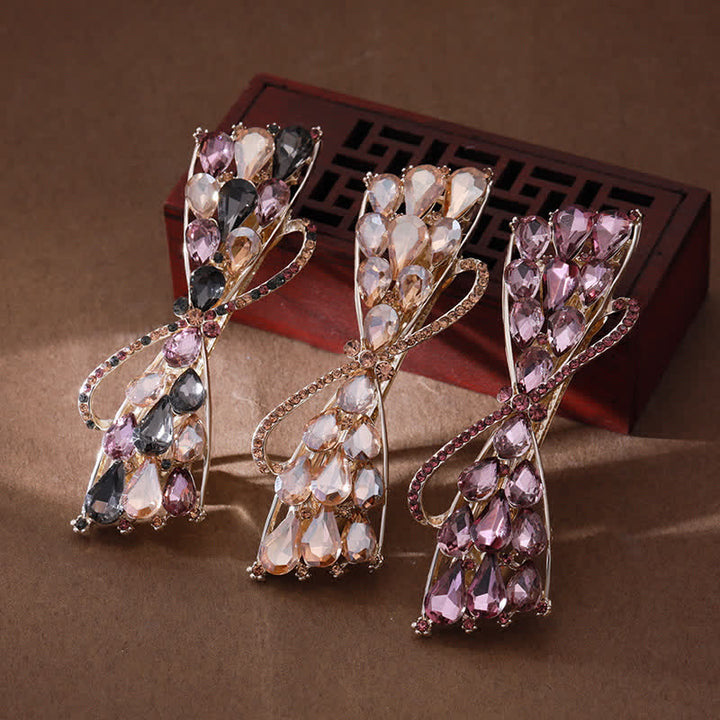 Women's Sparkling Glitter Crystal Hair Clip - image 2