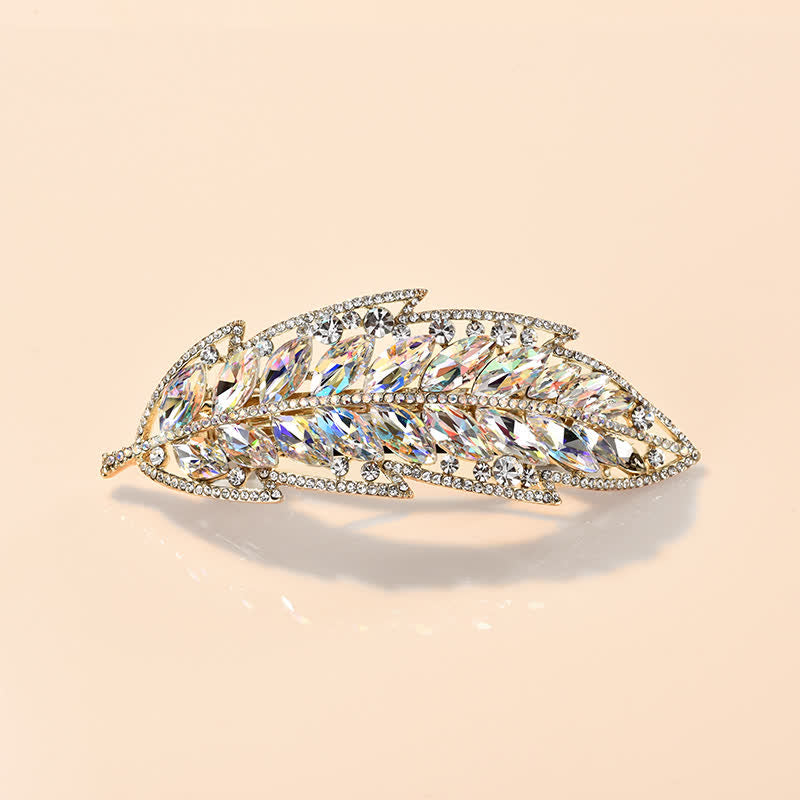 Women's Sweet Beauty Plant Leaf Hair Clip - Colorful - image 5