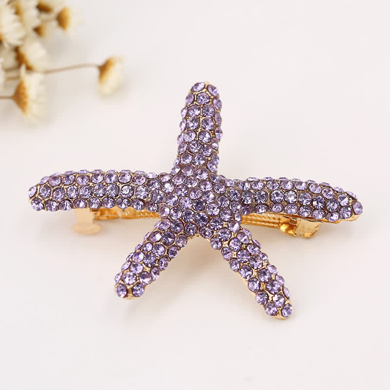 Women's Diamante Sea Marine Animal Life Hair Clip - image 6