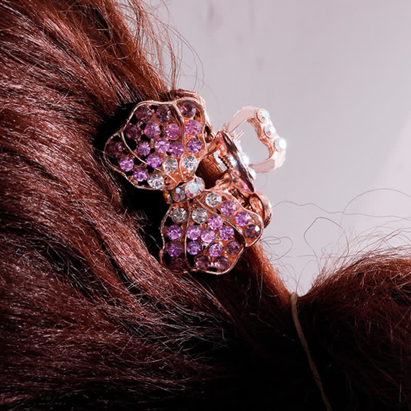 Women's Bling Bow-Knot Hair Claw Hair Clip - image 2
