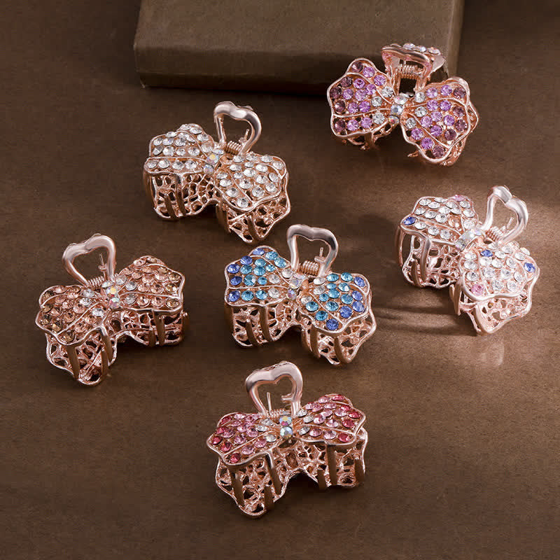 Women's Bling Bow-Knot Hair Claw Hair Clip - image 4