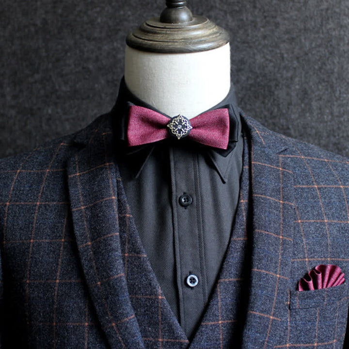 Formal Double Layers Banquet Accessories Bow Tie - image 5