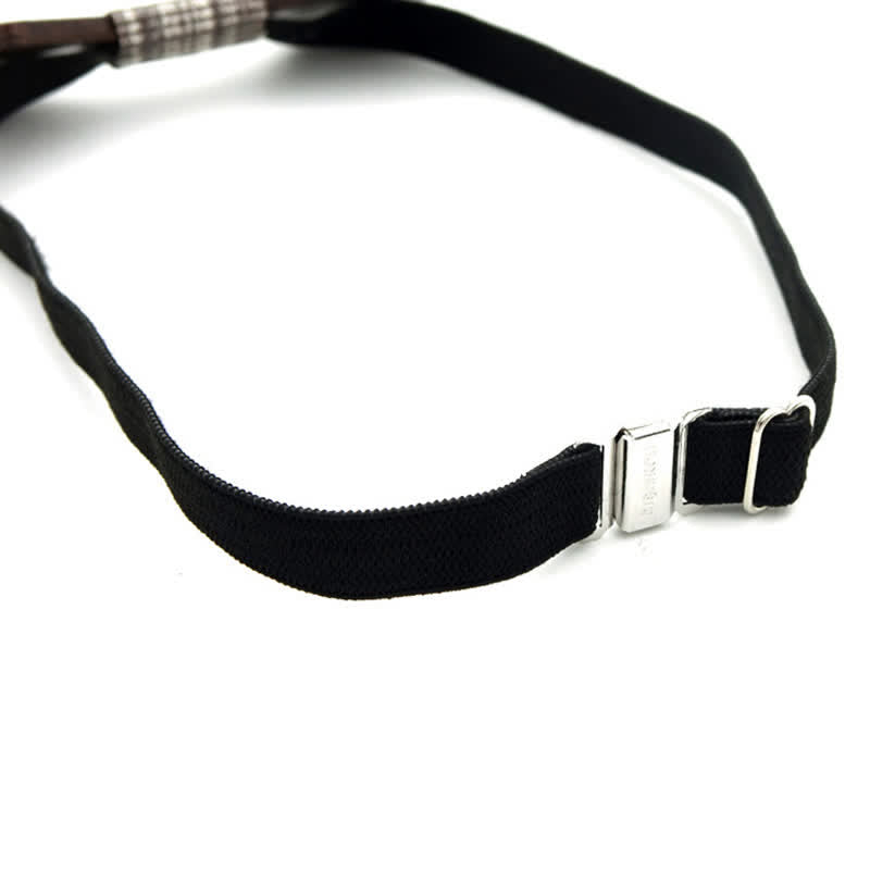 Men's Classic Vintage Double Layered Wooden Bow Tie - image 4